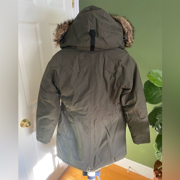 Puffer jacket with removable fur trim - Picture 2 of 7